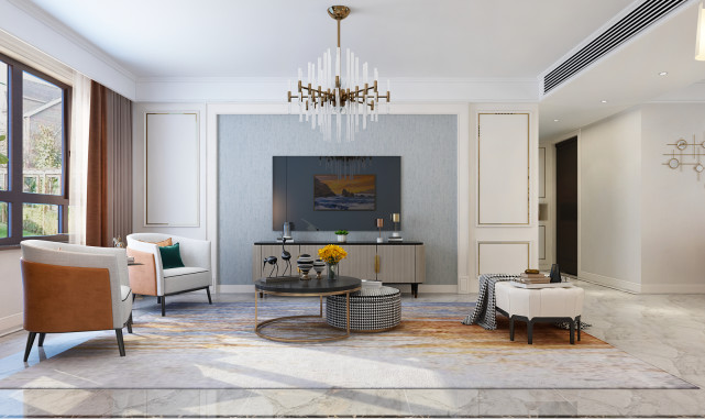 |130平餐厅将收纳隐于其中，又恰到好处的保持层次感