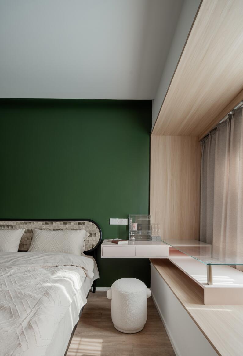 参观她117㎡新家,墙面不刷乳胶漆,也不要踢脚线,反而很高级