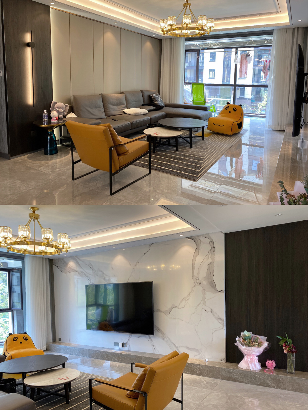 轻奢装修新房晾通风完准备入住，全屋大气温馨，亲朋直言羡慕极了