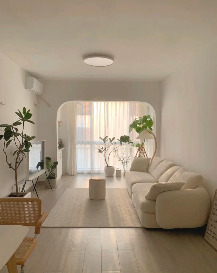 |业主的72㎡新家，“家徒四壁”却还坚持断舍离，越简单越舒适