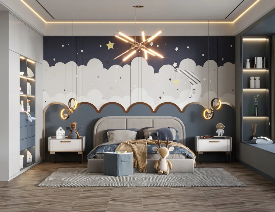 5款满分儿童房设计，给孩子一个完整的童年！