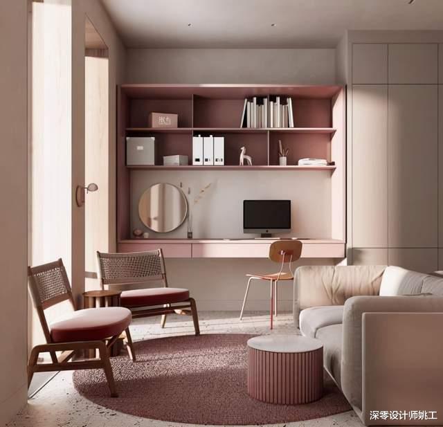 即便再普通的装修,只要能在配色上多费心,整屋看起来也不会单调