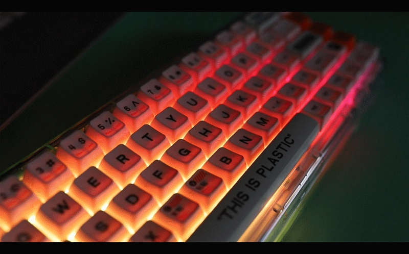 机械键盘|小米有品又现宝贝,MelGeek透明客制化三模机械键盘:可自定义