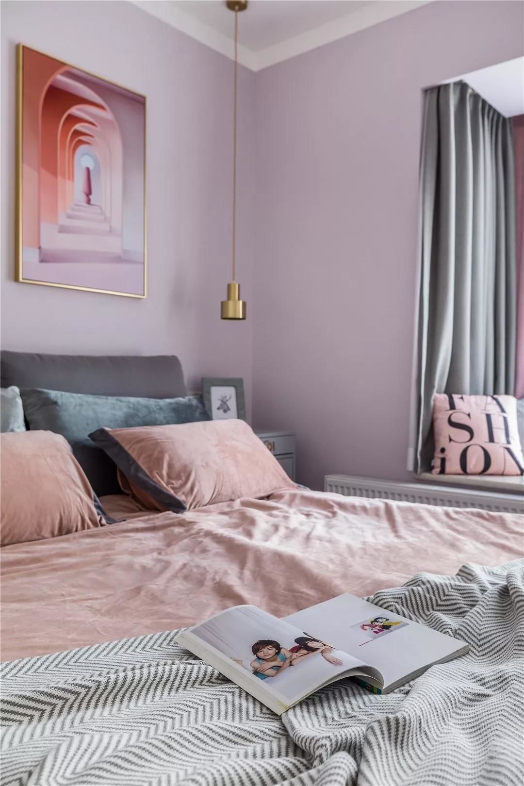 设计师|为好闺蜜设计的婚房,特意调配的墙壁颜色,处处都透露着用心