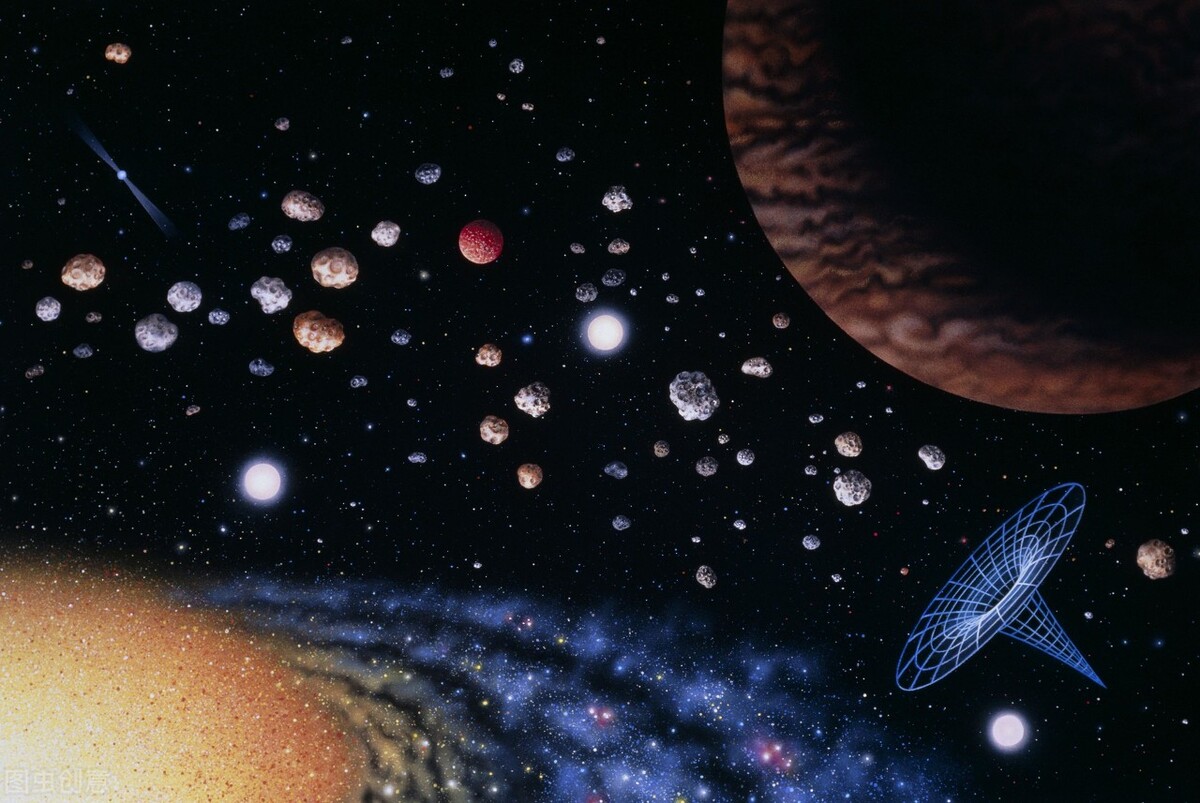  为什么天体能够漂在宇宙中不掉落？是谁在背后操纵着这一切？