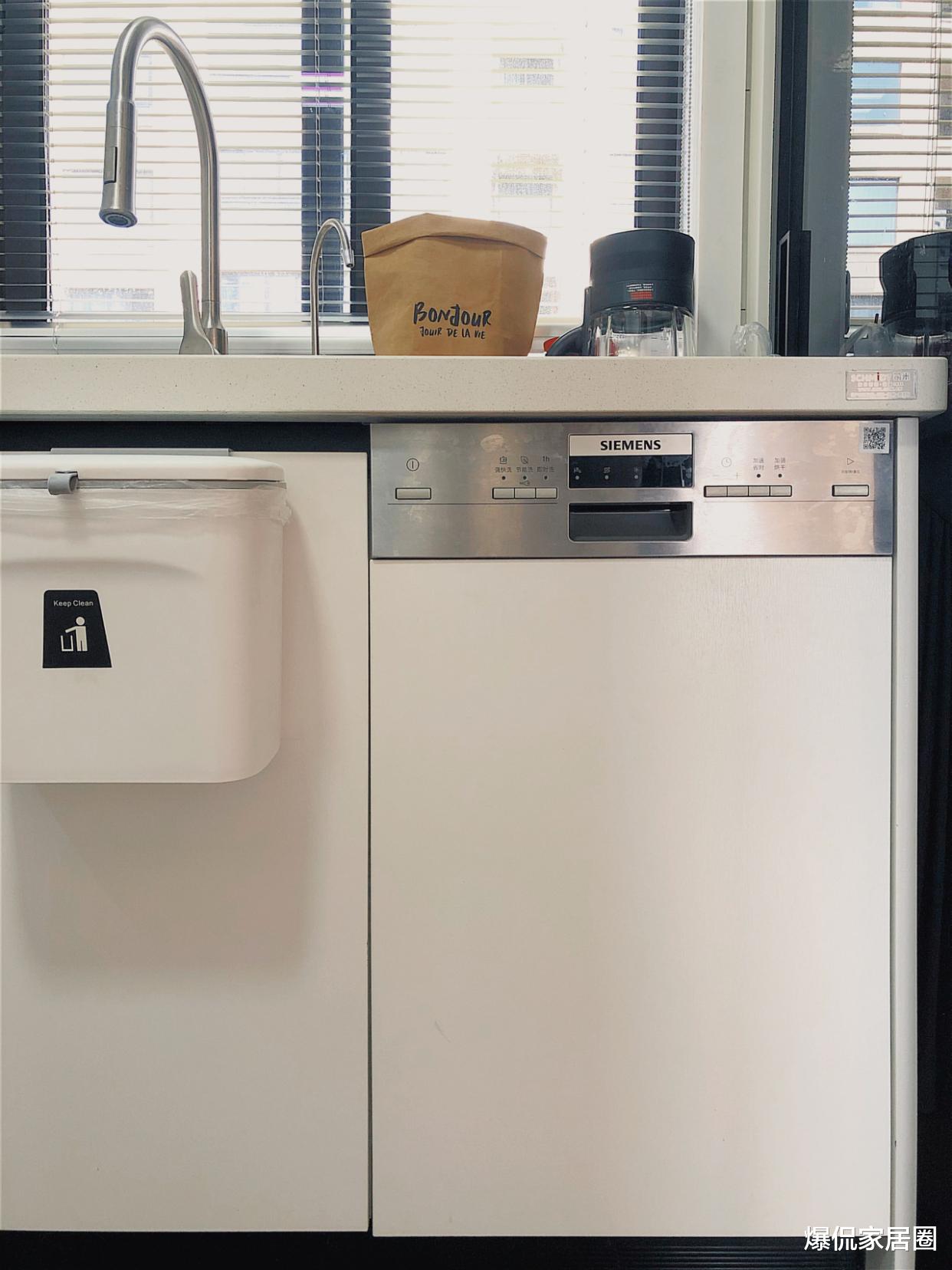 洗碗机|装修过3套房子,总结了11条厨房装修“小经验”,希望大家避坑!