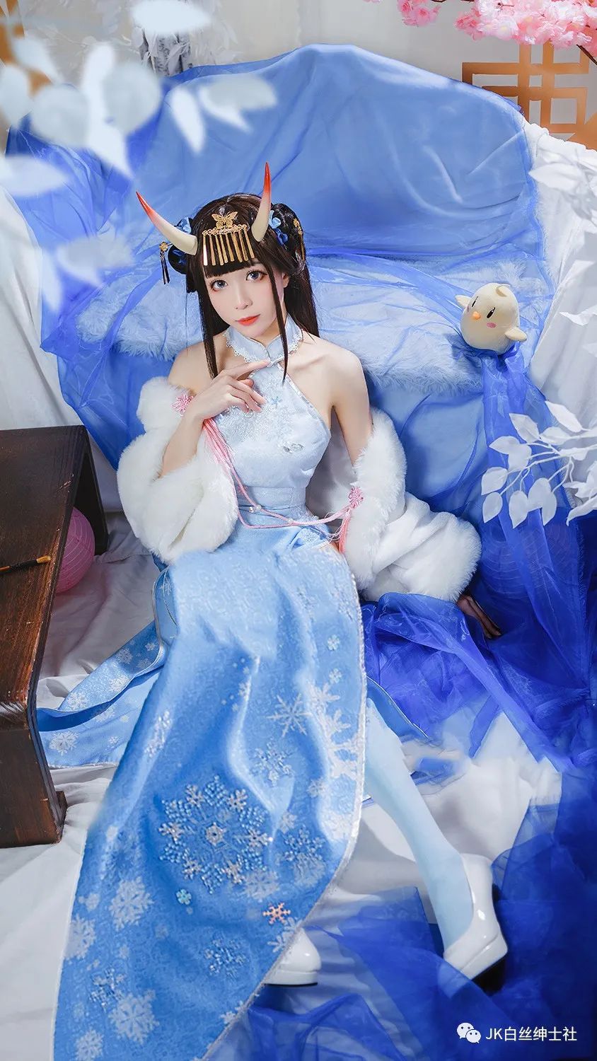 碧蓝航线|cos：碧蓝航线貅冬雪沁香cos正片@Tomoyo酱