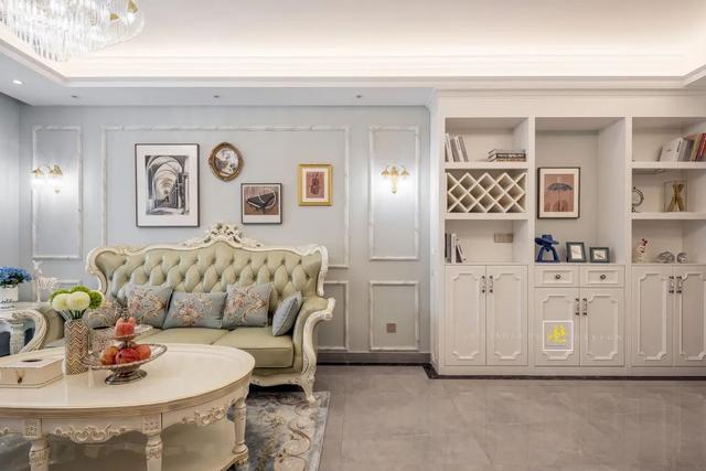 |93㎡简欧风，轻松舒适的华丽，浪漫精致而高级