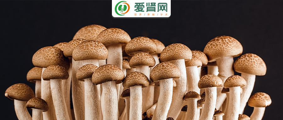感冒|菌菇中，1种超高钾，6种低钾，一定要记住！