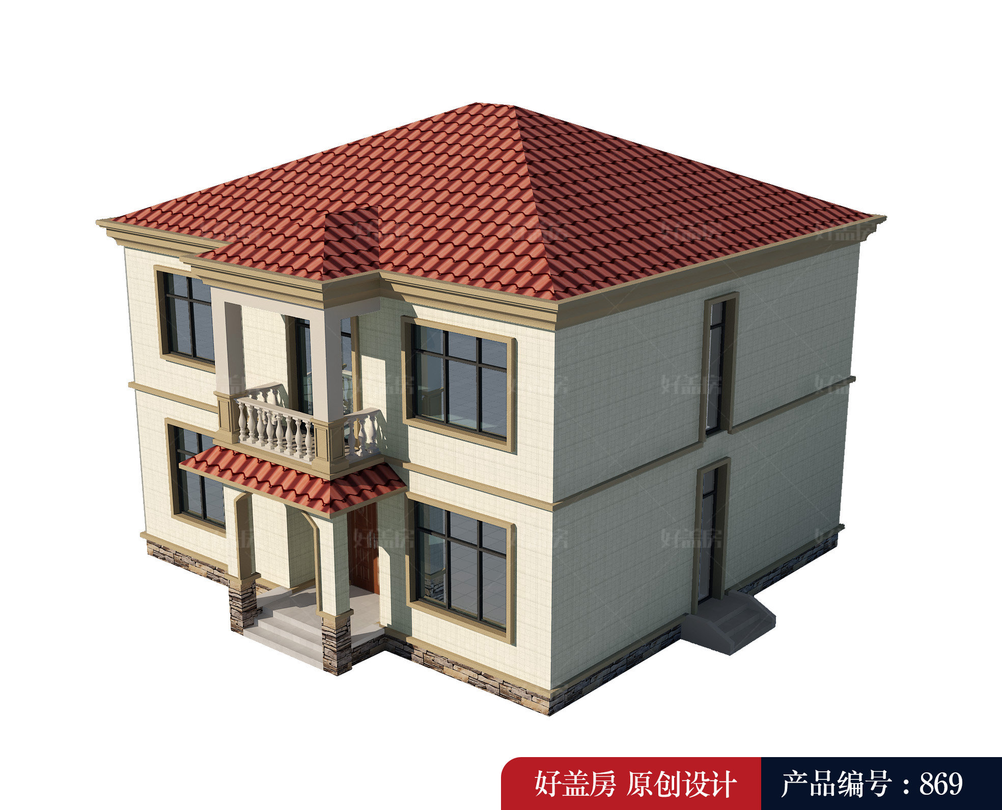 |农村两层别墅设计图纸及效果图大全