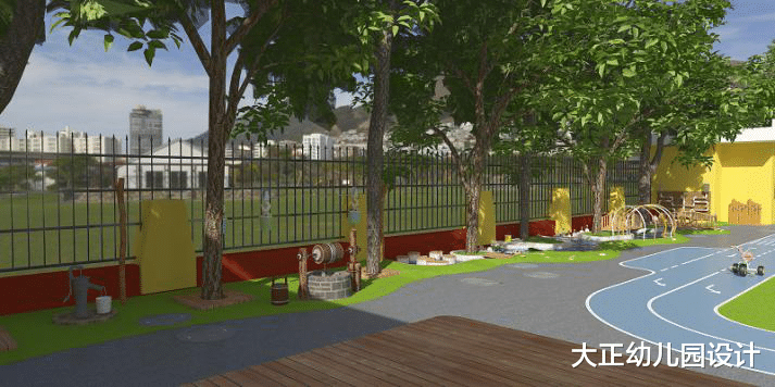 大正幼儿园设计 幼儿园设计案例：深圳坪地育英阳光幼儿园户外场地改造