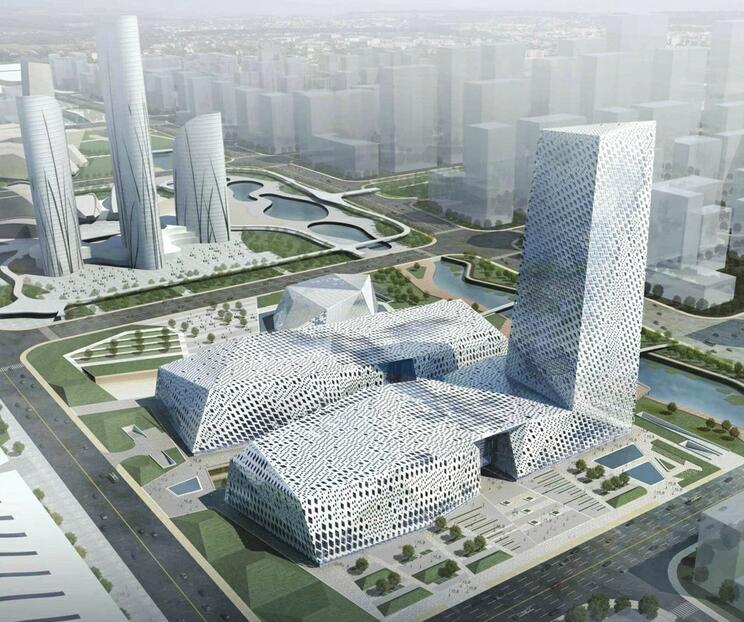 舜网 西客站片区一商业综合体弘阳广场进入开业倒计时