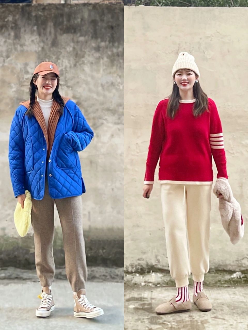穿衣搭配 终于找到适合140斤女人的冬季打扮，不刻意追求瘦，简约大方就好