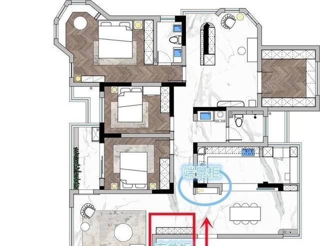 我确定分离式双玄关好用，一个保颜值，一个收纳，下套房也照着装