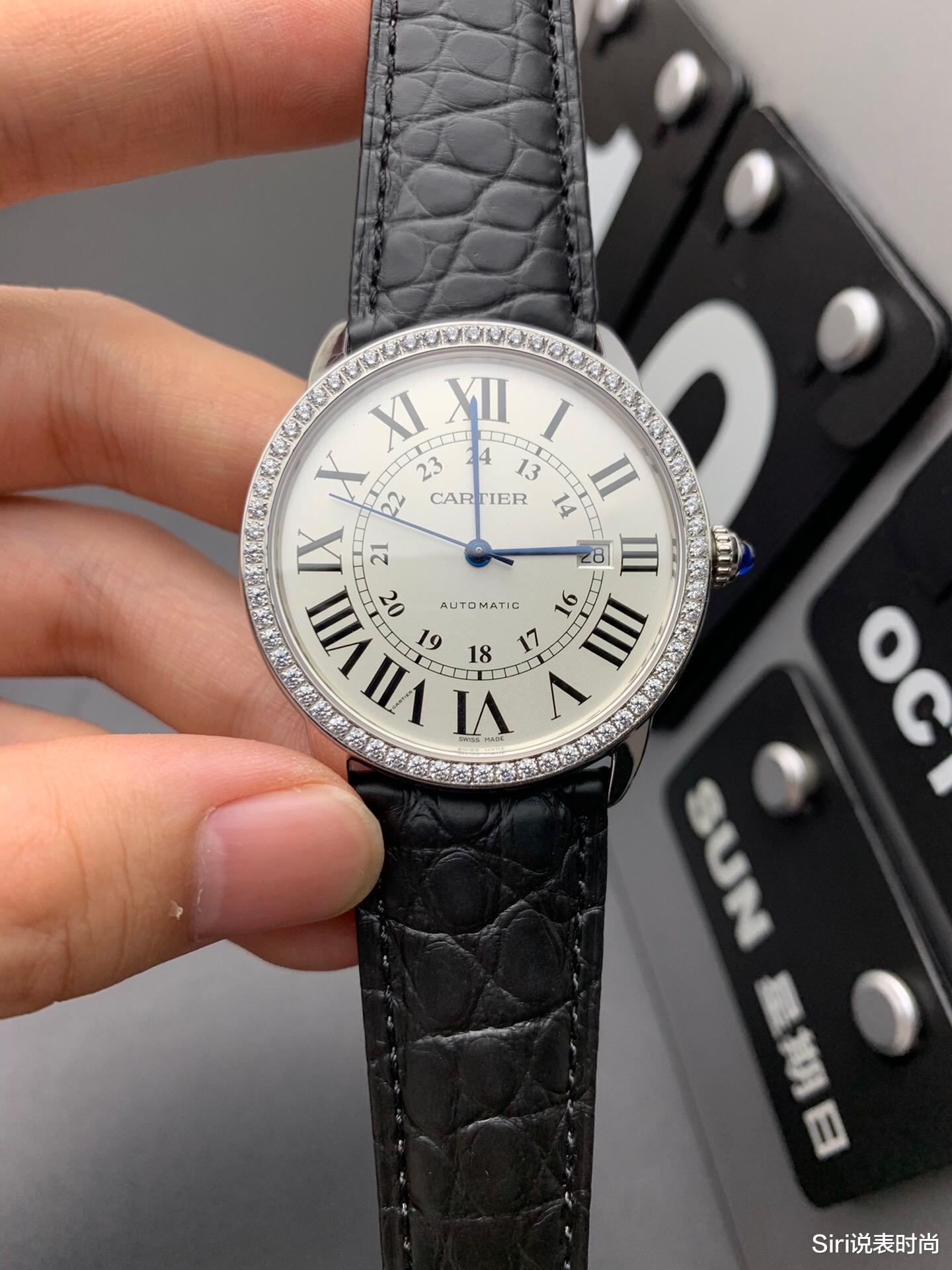 Siri说表时尚 Siri说表:TW厂卡地亚伦敦腕表