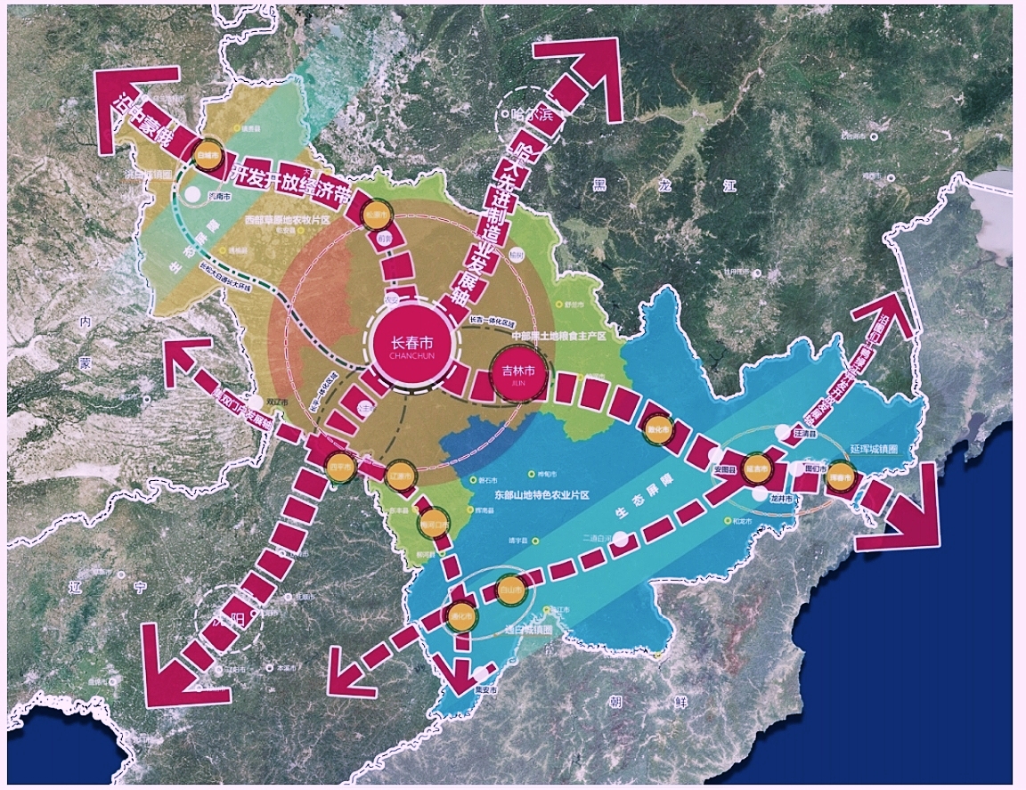 麻城漫谈 我国东北第三大省，将建设一圈三区四轴，打造区域经济增长极
