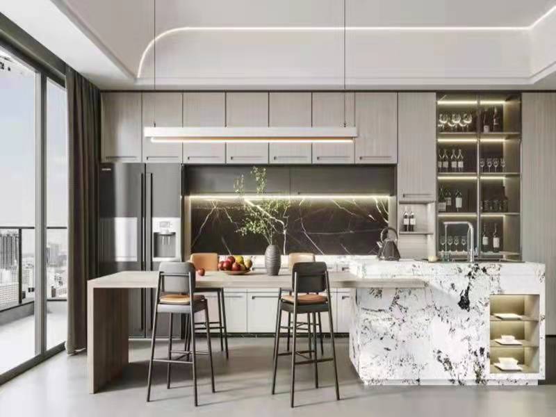 【鲁班装饰】金泰国际135 ㎡现代简约风格,生活不将就