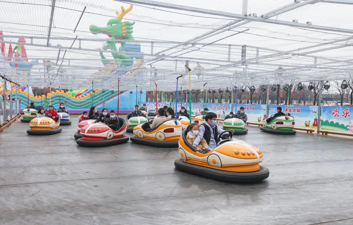 婀娜多姿拉拉 正月初五在赵公明文化景区体验传统民俗,乐享地道中国年