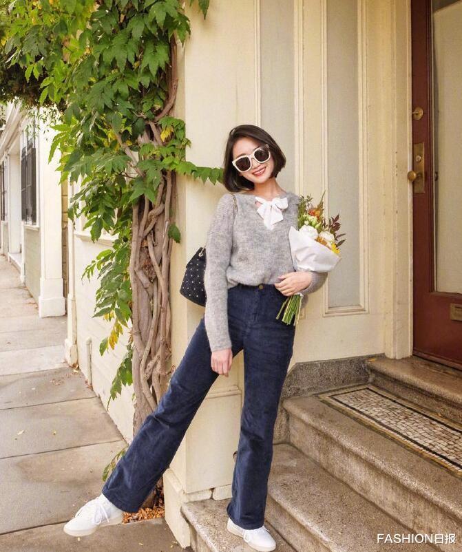 FASHION日报|美国华裔博主擅长把鲜艳的色彩用在上半身 小个子女生可以学起来! ?