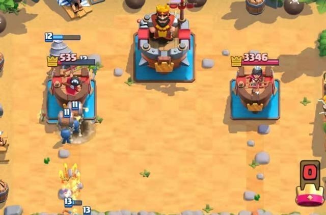 时光小小|皇室战争:以钻机为核心的上分卡组,防守为主,攻击性也很强