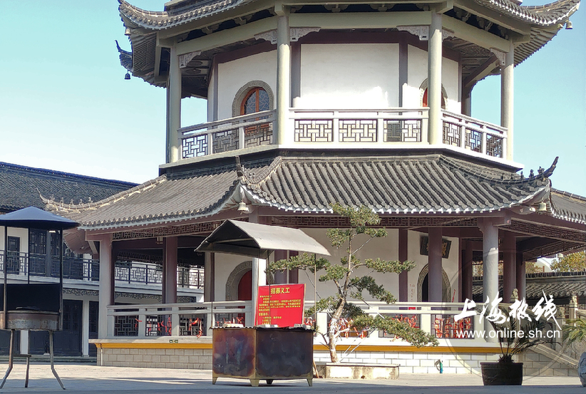 上海热线侬好上海 魔都100:上海明代古寺潮音庵 拥有浦东第一高塔和坎坷经历