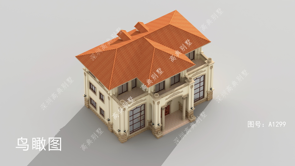 高档欧式别墅设计,现代大方,很是好看,让人看了就想夸。