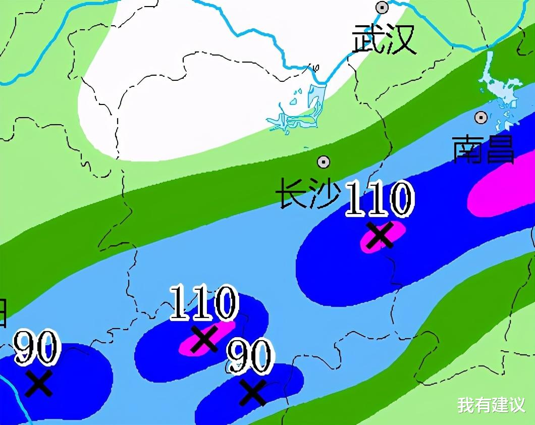 我有建议 湖南！下一场大面积“倾盆大雨”！暴雨大雨中雨将落在湖南下列区域