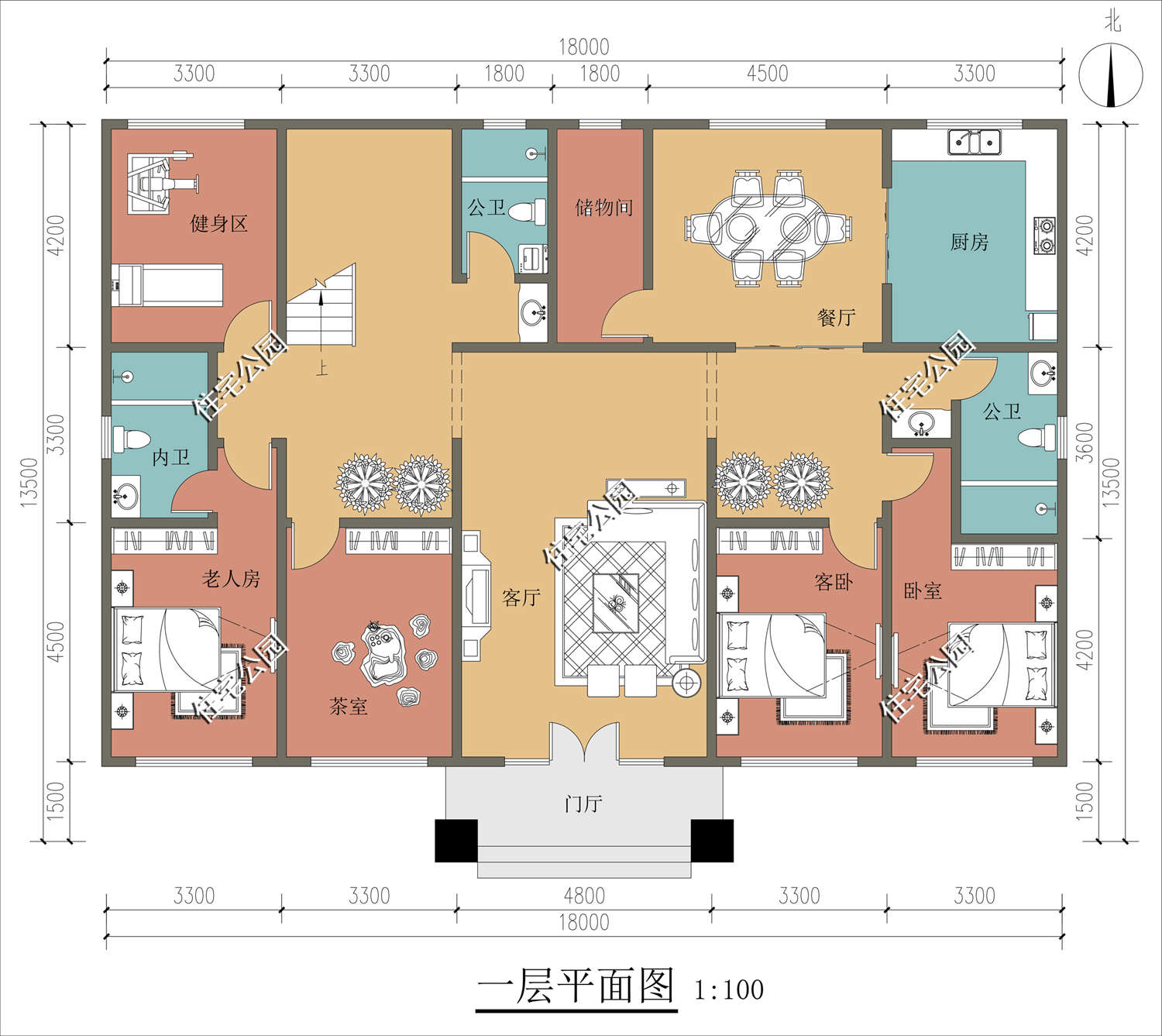 |2021年就盖这栋三层别墅吧，落地窗、大露台全都有，面子十足