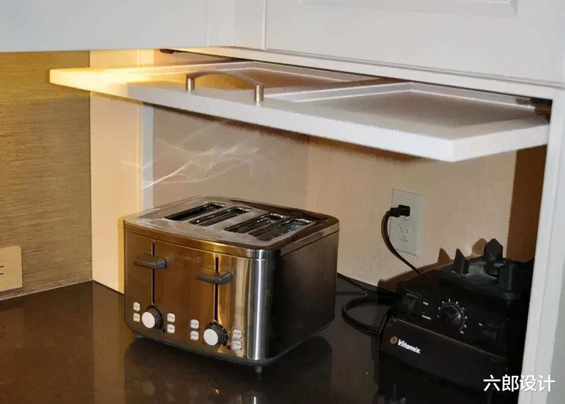 老年小妙招|吊柜地柜之间转角巧利用,装个35公分储物柜,收纳厨电太实用了!