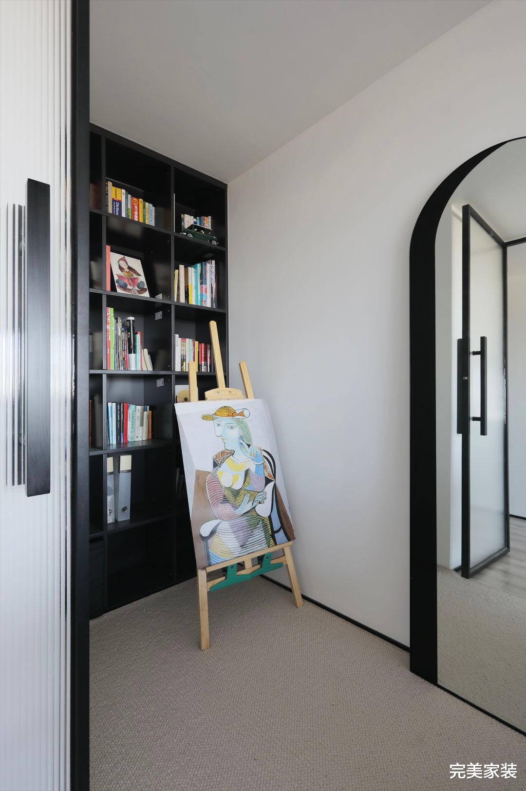 两居室变身现代时尚样板间，用生活编织空间，用时间填满角落