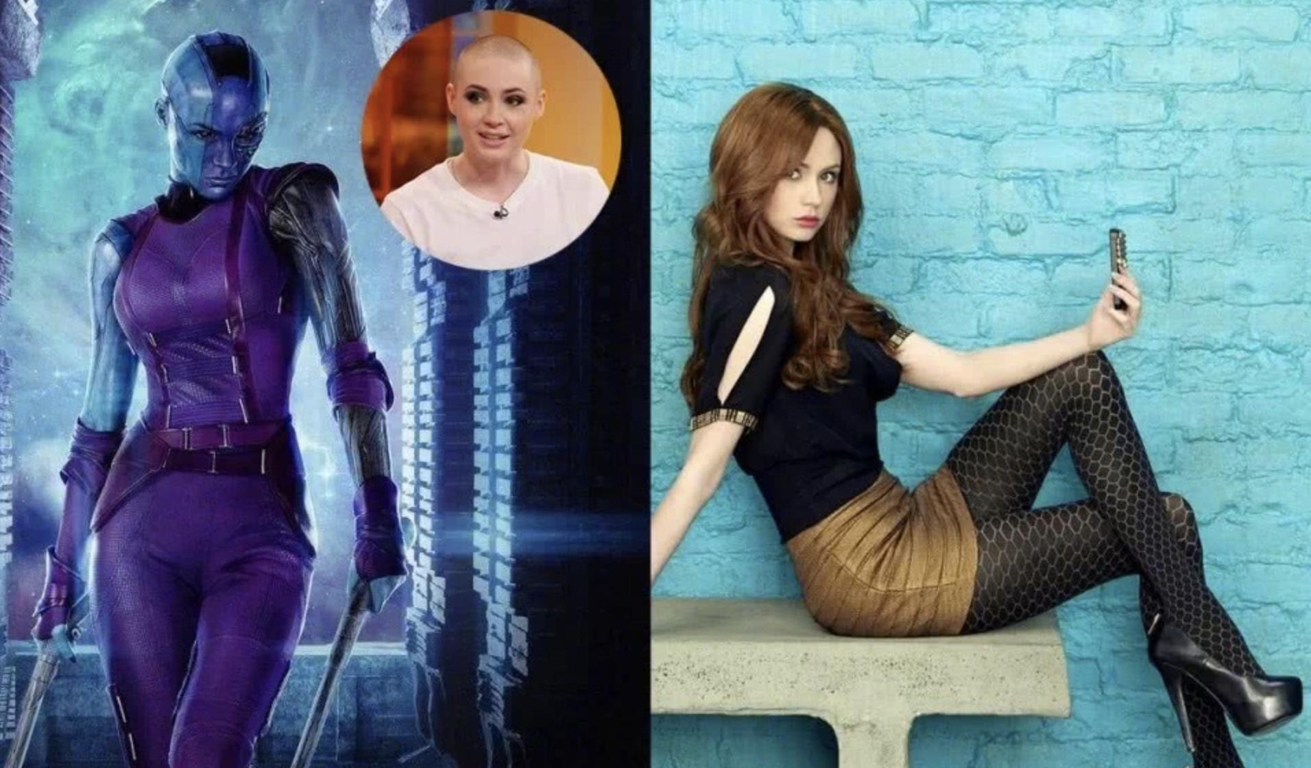 迪丽热巴|星云早期造型比电影里好看？细数被漫威放弃的那些角色概念造型！