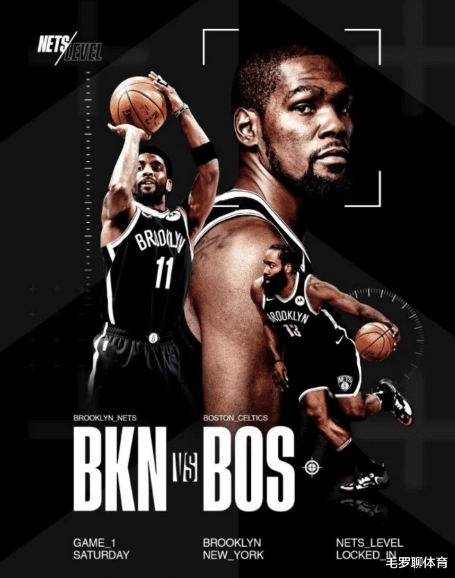 籃網隊|杜蘭特C位出道！籃網官宣大戰綠軍，歐文很瀟灑，哈登位置最靠下