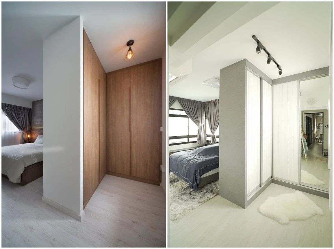 |卧室衣柜这样设计，不浪费一丁点空间，堪比一个衣帽间！