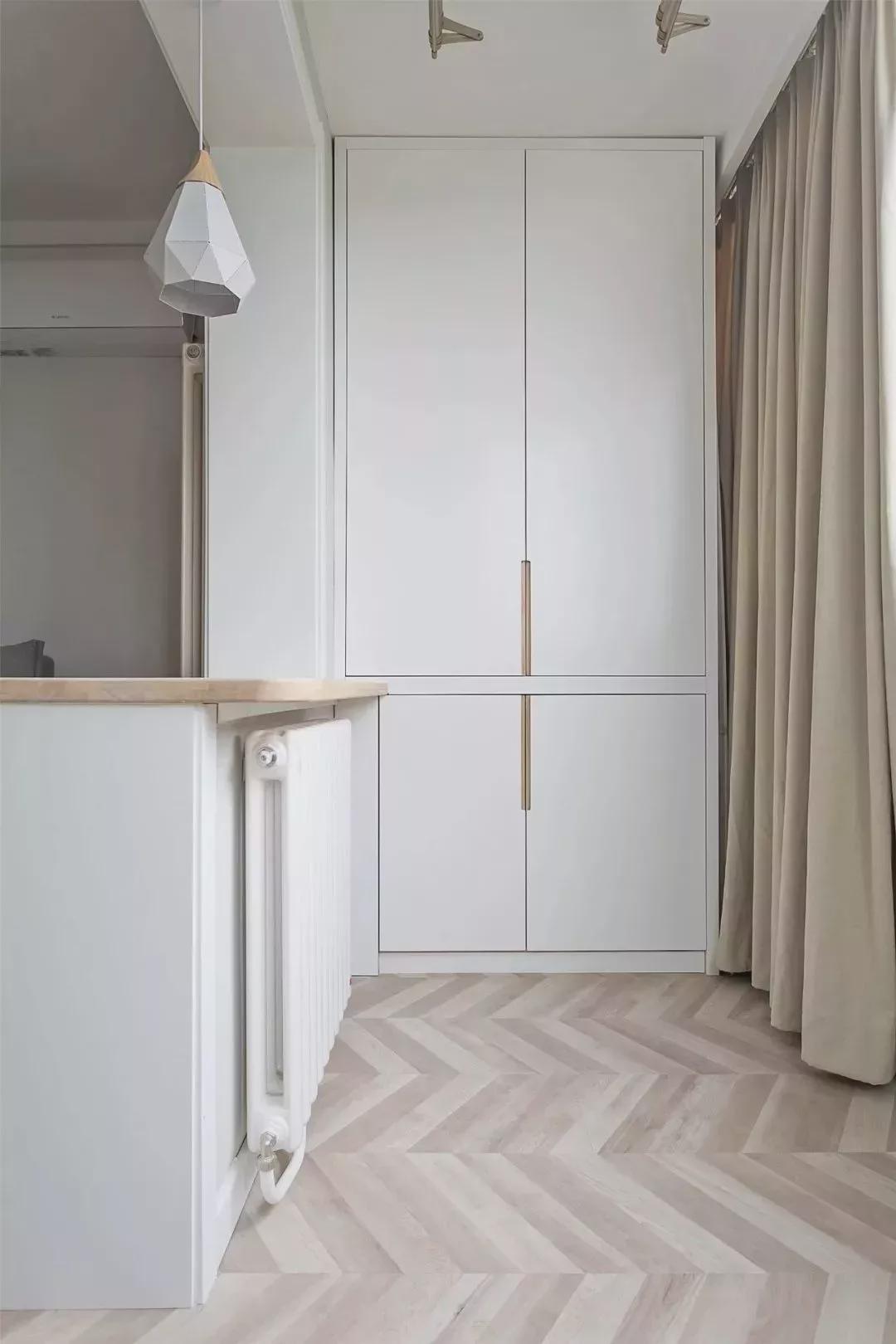 |63㎡小户型2室2厅简约北欧风，儿童房还能这样设计！