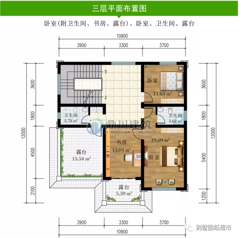 5款经典耐看平屋顶农村别墅,建房的好选择,南方北方都争着建