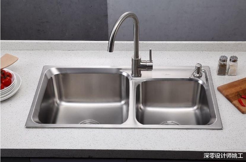 厨房最容易踩坑,用久了才知道,水槽台上盆是真的不好用