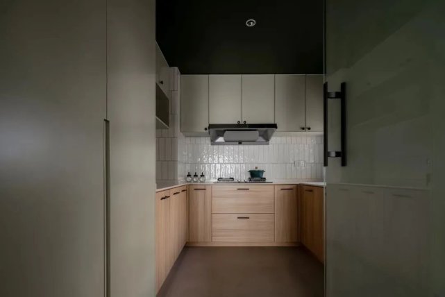 117㎡北欧风,森系外观+奶油质感,牛油果绿背景墙太耐看!