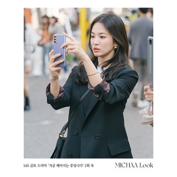 宋慧乔|宋慧乔新剧《现正分手中》开播！剧中造型美得令人快忘了追看剧情