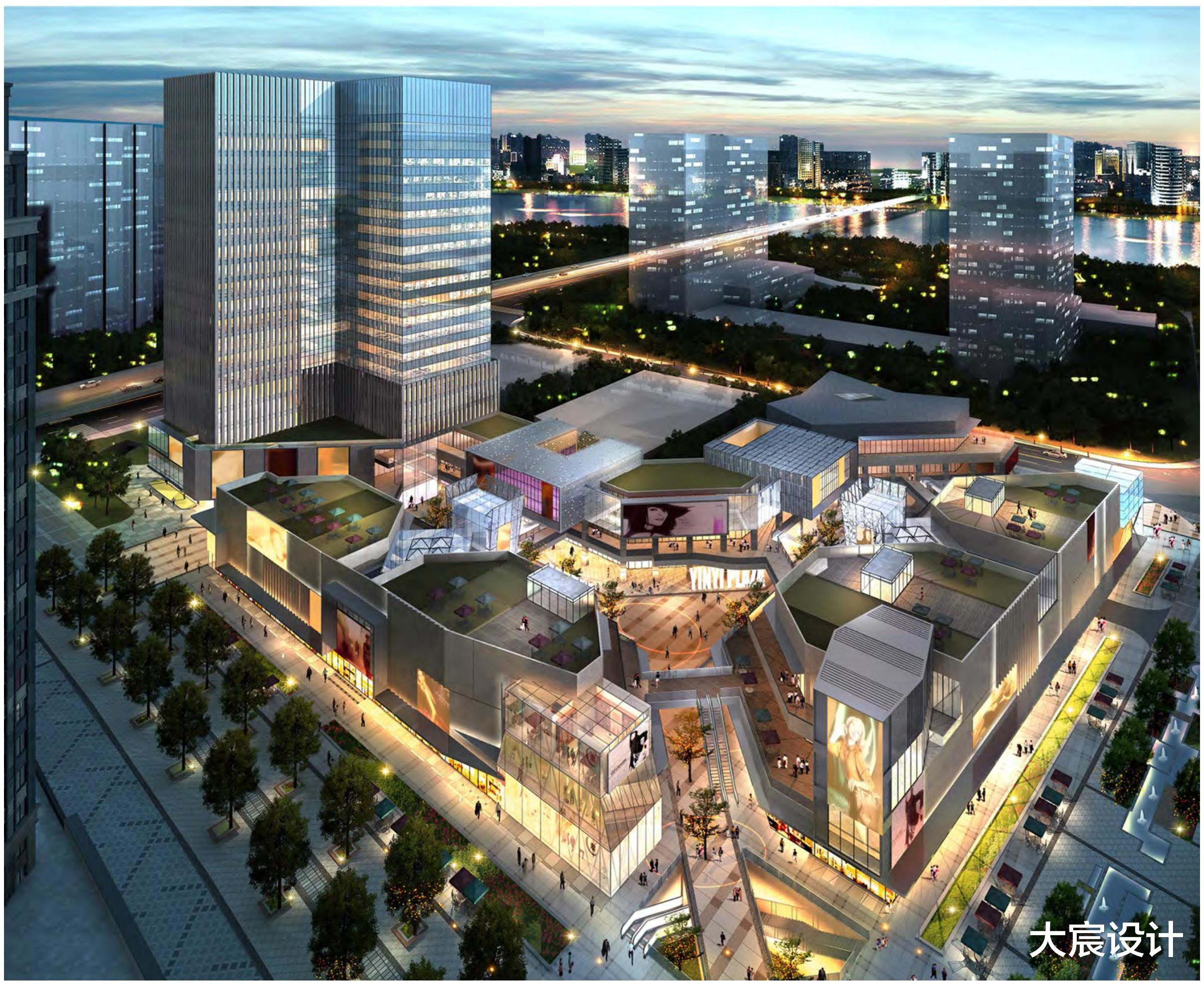 大宸设计：商住综合体设计·灵山龙胤城·昊成新天地