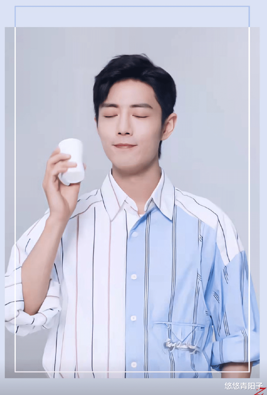 肖战|27年品牌为肖战改宣传语：你的兔牙，我的益达！