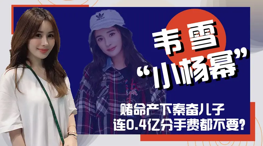 秦奋|“复制版”杨幂，韦雪赌命为秦奋生子，却拒绝4500万分手费