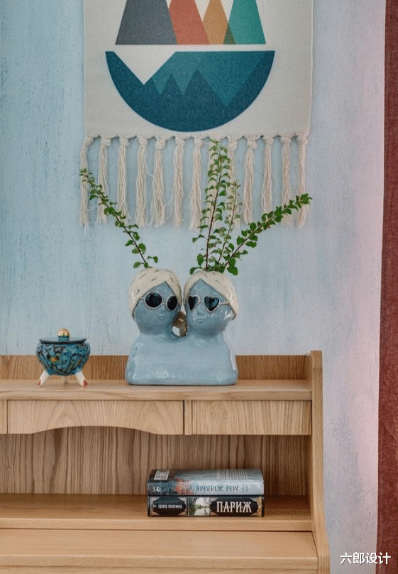 |36平方米1居室个性小屋，色彩的运用值得学习，真是惹人喜欢