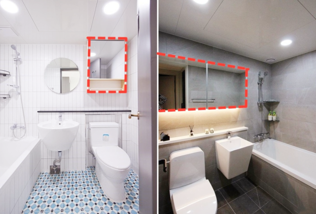 别小看这\10cm\,用得好能解决卫生间收纳大问题,提升功能全靠它