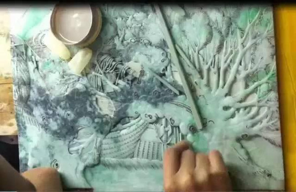 翡翠|旷世奇作:翡翠《清明上河图》