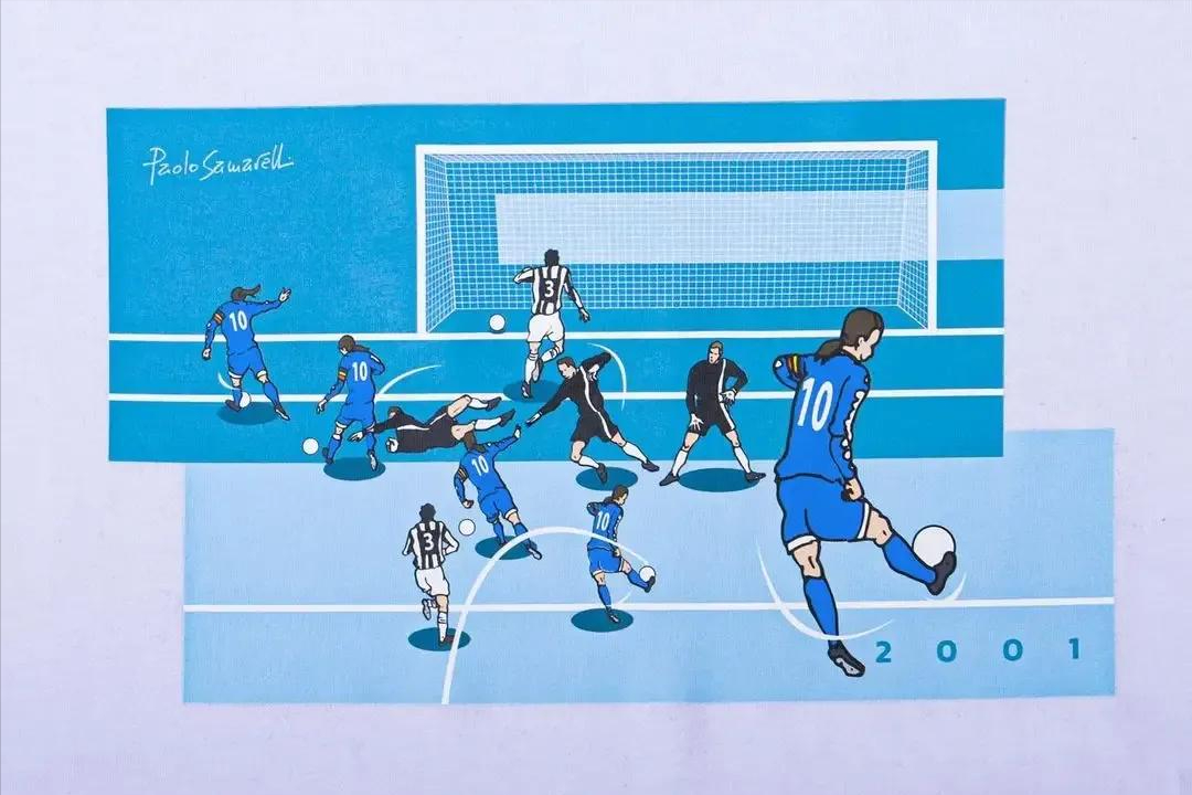漫画家|经典永流传!漫画家再现足球史上的10个瞬间,哪一个是你的青春?