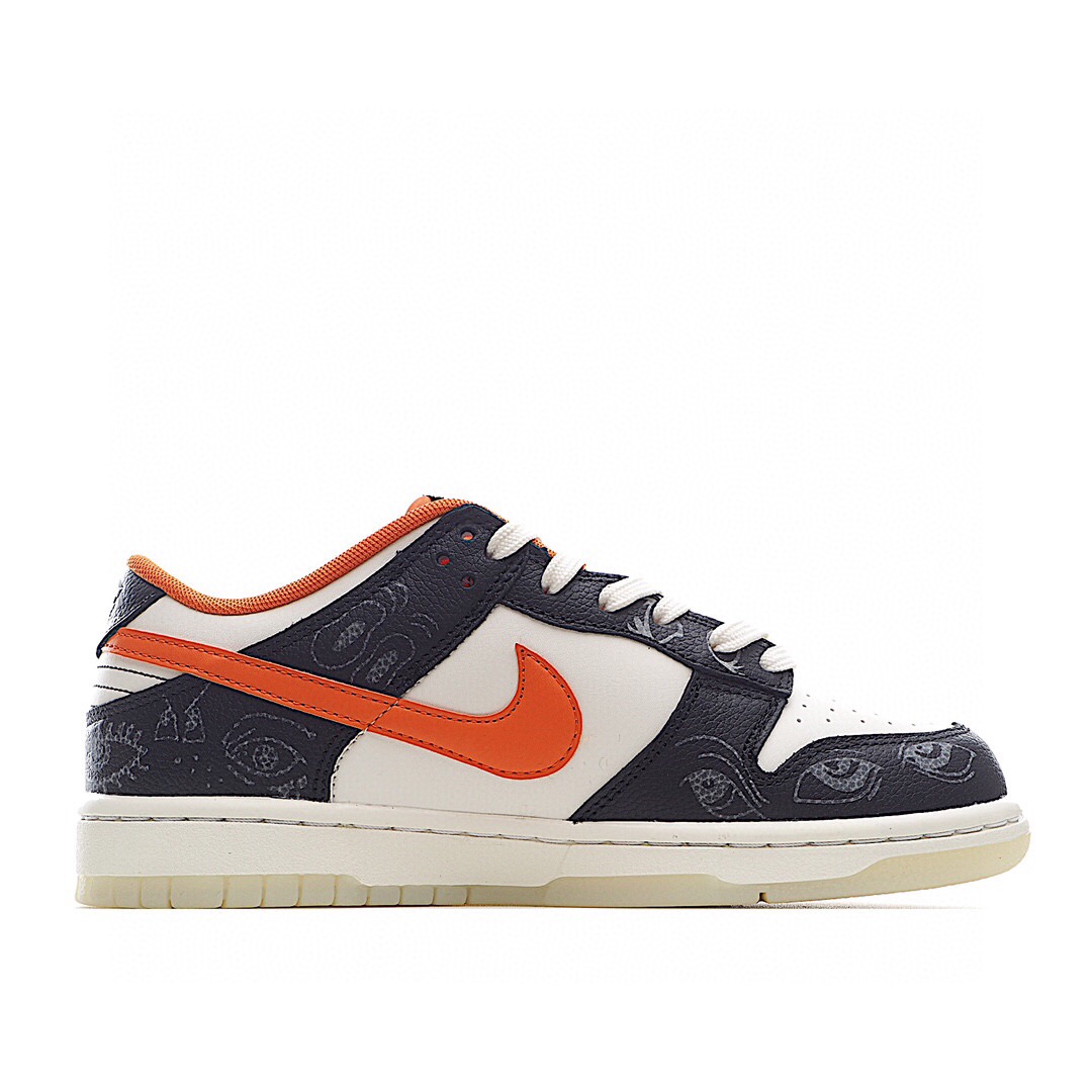 莆田鞋匠|Nike Dunk SB Low 万圣节 黑白橙 夜光