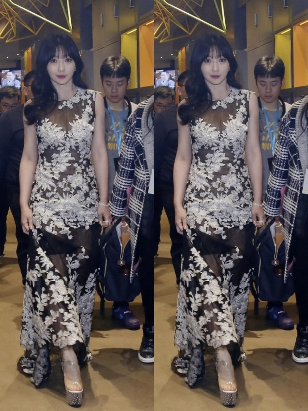 柳岩|柳岩的“0号身材”谁能不爱，裹身长裙秀曲线，撩人却不低俗