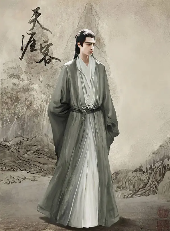 山河令|尴尬了！《山河令》造型师再发概念图，周子舒竟是由罗云熙饰演?