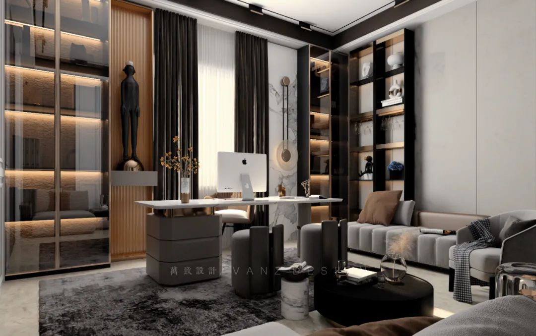 |董事长办公室怎么装修才好看？13套精美装修设计方案送你