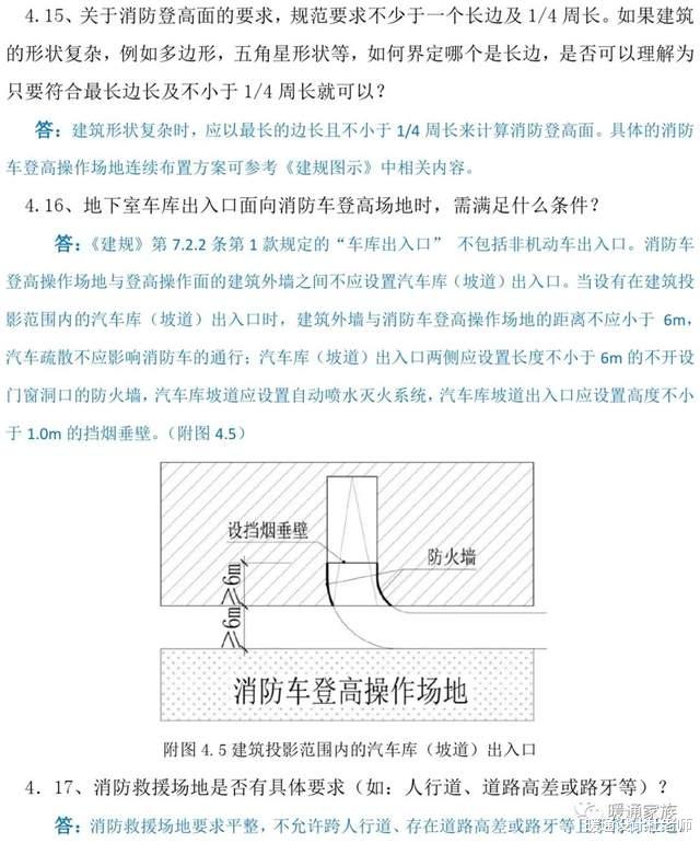 |消防设计、审查难点问题解答